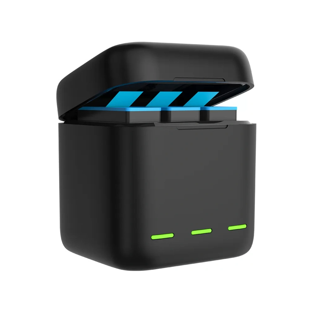 Ładowarka trójkanałowa box Telesin dla GoPro Hero 9 / Hero 10 (GP-BCG-901)