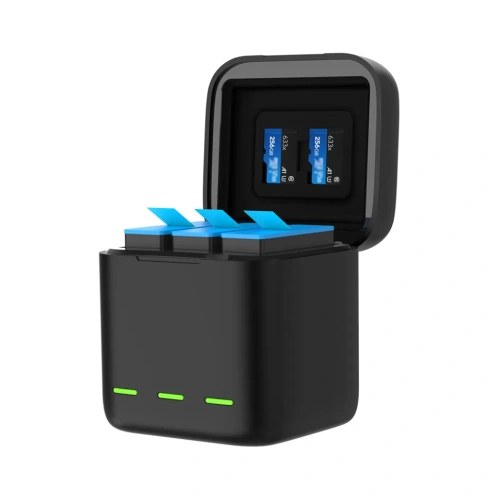 Kup Încărcător trichannel box Telesin pentru GoPro Hero 9 / Hero 10 (GP-BCG-901) - TLS022 - {ean13} - Sklep Home Screen