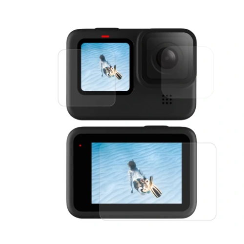 Kup Folia de protecție pentru ecran și obiectiv Telesin pentru GoPro Hero 9 / Hero 10 (GP-FLM-902) - TLS039 - {ean13} - Sklep Home Screen