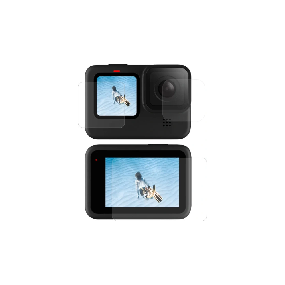 Folia ochronna na ekran i obiektyw Telesin dla GoPro Hero 9 / Hero 10 (GP-FLM-902)