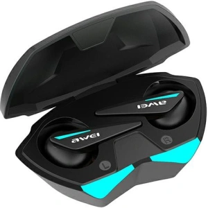 Buy AWEI earphones Bluetooth 5.0 T23 TWS gaming black - AWEI102BLK - {ean13} - Home Screen Store Europe