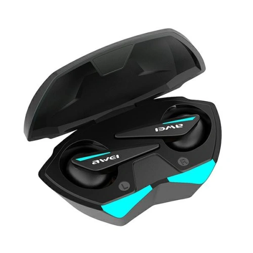 Kup AWEI T23 TWS Bluetooth 5.0 fülhallgató + dokkoló állomás játékhoz fekete - AWEI102BLK - {ean13} - Sklep Home Screen