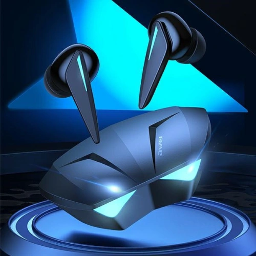 Kup AWEI T23 TWS Bluetooth 5.0 fülhallgató + dokkoló állomás játékhoz fekete - AWEI102BLK - {ean13} - Sklep Home Screen