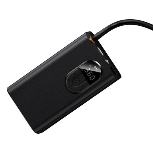 Kup Mini automobilový kompresor Baseus s akumulátorem 2500mAh (černý) - BSU3095BLK - {ean13} - Sklep Home Screen