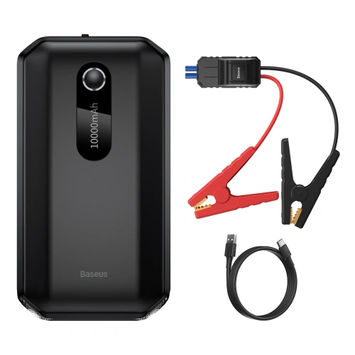 Kup Powerbank / Starthilfegerät Baseus Super Energy Car Jump Starter, 10000mAh, 1000A, USB (schwarz) - BSU3097BLK - {ean13} - Sklep Home Screen