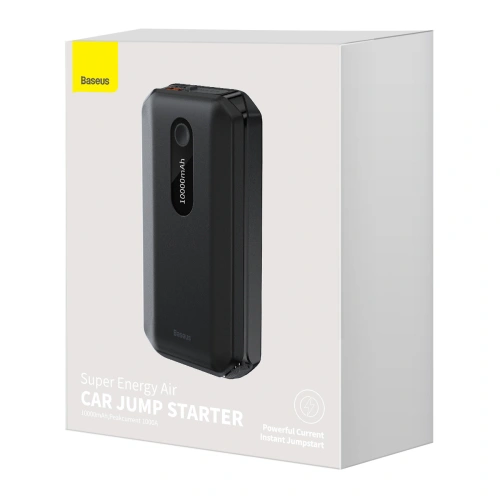 Kup Powerbank / Rozrusznik Baseus Super Energy Car Jump Starter, 10000mAh, 1000A, USB (černý) - BSU3097BLK - {ean13} - Sklep Home Screen
