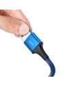 Kup Kabel USB 3w1 Baseus Rapid Series, micro USB / Lightning / USB-C, 20W, 1.2m (modrý) - BSU3098BLU - {ean13} - Sklep Home Screen