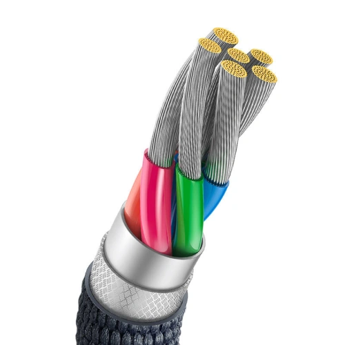 Kup Kabel USB do USB-C Baseus Crystal, 100W, 1.2m (černý) - BSU3099BLK - {ean13} - Sklep Home Screen