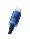 Kup Kabel Baseus Crystal USB-A/USB-C 100W, 1.2m (blau) - BSU3100BLU - {ean13} - Sklep Home Screen