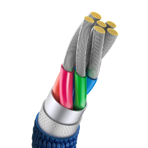 Kup Kabel Baseus Crystal USB-A/USB-C 100W, 1.2m (niebieski) - BSU3100BLU - {ean13} - Sklep Home Screen