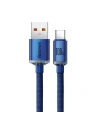 Kup Kabel Baseus Crystal USB-A/USB-C 100W, 1.2m (modrý) - BSU3100BLU - {ean13} - Sklep Home Screen