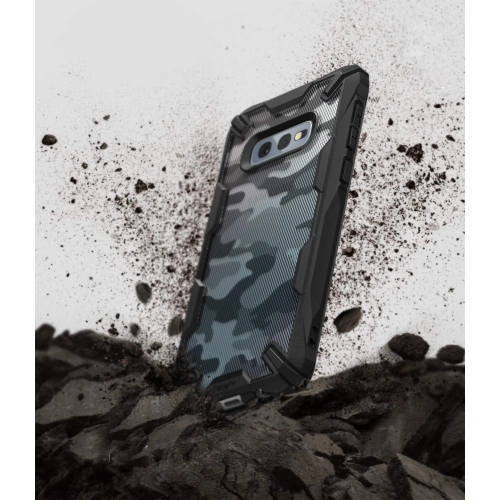 Kup Etui Ringke Fusion-X Design Samsung Galaxy S10e Camo (Moro) Fekete - RGK863MOB - {ean13} - Sklep Home Screen