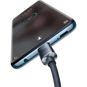 Baseus Crystal cable USB-C to USB-C, 100W, 1.2m (black)