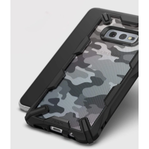 Kup Etui Ringke Fusion-X Design Samsung Galaxy S10e Camo (Moro) Fekete - RGK863MOB - {ean13} - Sklep Home Screen