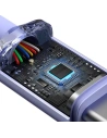 Kup Cablul USB-C la USB-C Baseus Crystal, 100W, 1.2m (mov) - BSU3107PRP - {ean13} - Sklep Home Screen