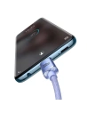 Kup Kabel USB-C do USB-C Baseus Crystal, 100W, 1.2m (fialový) - BSU3107PRP - {ean13} - Sklep Home Screen