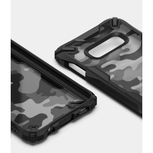 Kup Etui Ringke Fusion-X Design Samsung Galaxy S10e Camo (Moro) Fekete - RGK863MOB - {ean13} - Sklep Home Screen