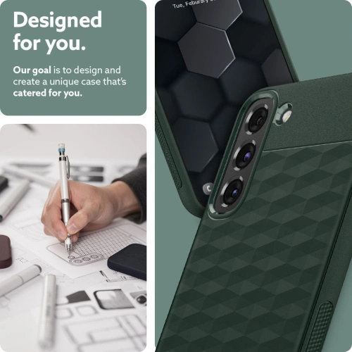 Buy Caseology Parallax Samsung Galaxy S22 Midnight Green - CSL051MIDGRN - {ean13} - Home Screen Store Europe
