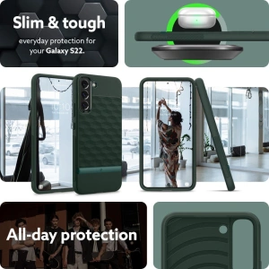 Kup Etui Caseology Parallax Samsung Galaxy S22+ Plus Midnight Green - CSL052MIDGRN - {ean13} - Sklep Home Screen