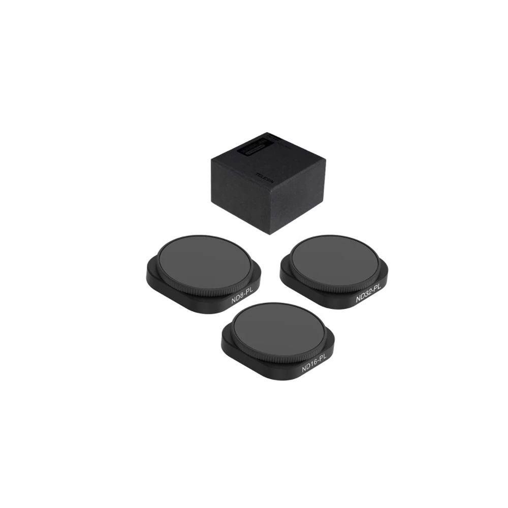 Zestaw filtrów ND-PL 8/16/32 Telesin dla GoPro Hero 9 (GP-FLT-906)