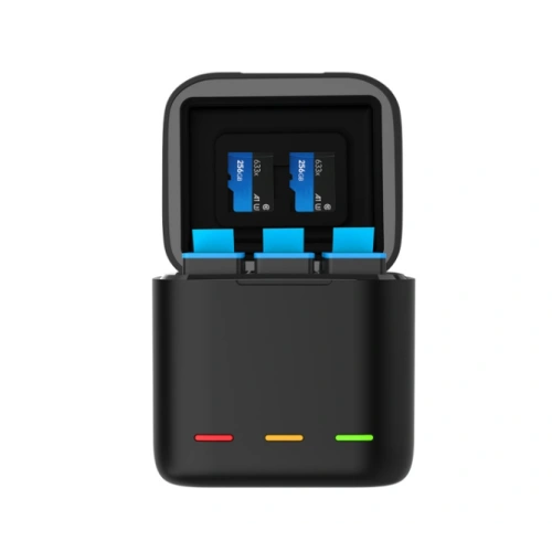 Kup Dreikanal-Ladegerät Box Telesin für GoPro Hero 9 / Hero 10 + 3 Batterien (GP-BNC-902) - TLS055 - {ean13} - Sklep Home Screen