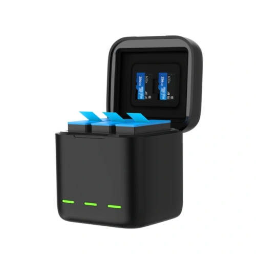 Kup Dreikanal-Ladegerät Box Telesin für GoPro Hero 9 / Hero 10 + 3 Batterien (GP-BNC-902) - TLS055 - {ean13} - Sklep Home Screen