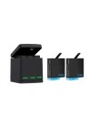 Încărcător trichannel box Telesin pentru GoPro Hero 8 + 2 baterii (GP-BNC-801)