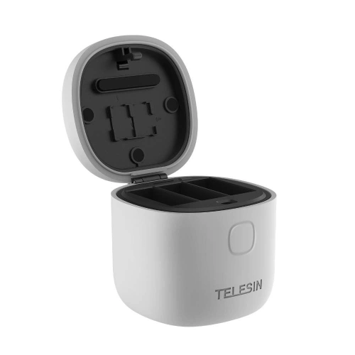 Kup Vízálló, háromcsatornás töltő Allin box Telesin GoPro Hero 9 / Hero 10 (GP-BTR-904-GY) számára - TLS064 - {ean13} - Sklep Home Screen