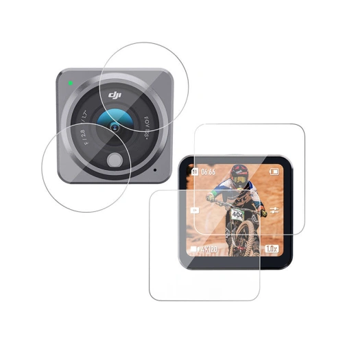 Kup Folia de protecție pentru ecran și obiectiv Telesin pentru DJI Action 2 Power Combo (OA-FLM-001) - TLS071 - {ean13} - Sklep Home Screen