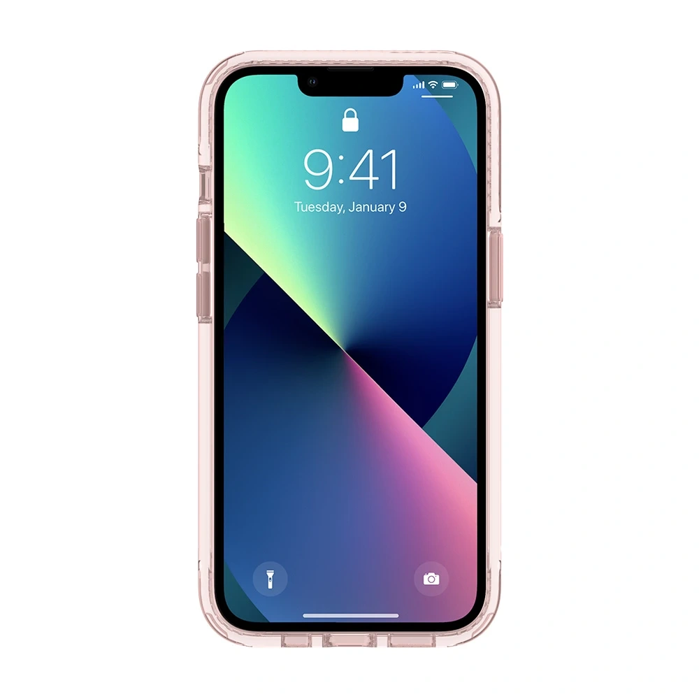 Etui Incipio Slim Apple iPhone 13 (różowa - przezroczysta)