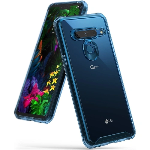 Kup Etui Ringke Fusion LG G8 ThinQ Aqua Kék - RGK867BLU - {ean13} - Sklep Home Screen