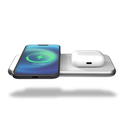 Kup Ładowarka bezprzewodowa ZENS Aluminium 3in1 Wireless Charger MagSafe (biała) - ZENS003WHT - {ean13} - Sklep Home Screen