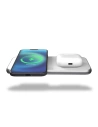 Kup Ładowarka bezprzewodowa ZENS Aluminium 3in1 Wireless Charger MagSafe (biała) - ZENS003WHT - {ean13} - Sklep Home Screen