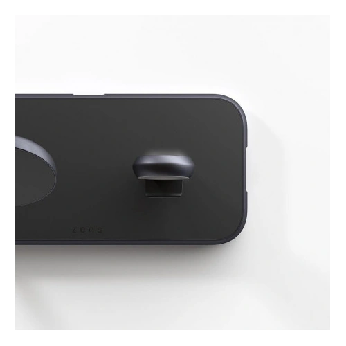 Kup Vezeték nélküli töltő ZENS Aluminium Magnetic + Óra 4 az 1-ben Vezeték nélküli Töltő 20W MagSafe (fekete) - ZENS005BLK - {ean13} - Sklep Home Screen