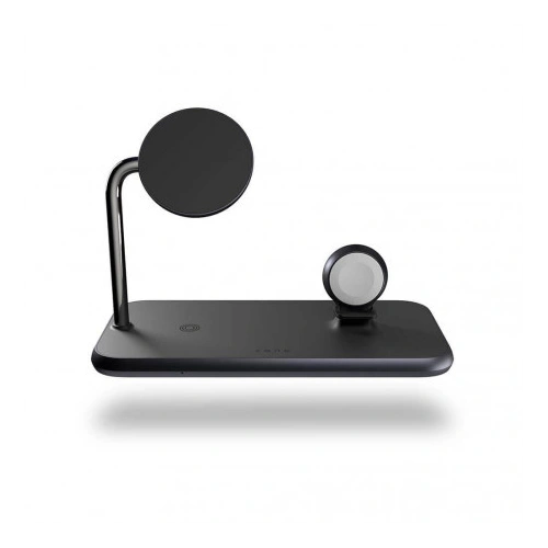 Kup Vezeték nélküli töltő ZENS Aluminium Magnetic + Óra 4 az 1-ben Vezeték nélküli Töltő 20W MagSafe (fekete) - ZENS005BLK - {ean13} - Sklep Home Screen