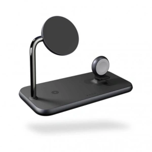 Kup Bezdrátová nabíječka ZENS Aluminium Magnetic + Hodinový 4in1 bezdrátový nabíječ 20W MagSafe (černý) - ZENS005BLK - {ean13} - Sklep Home Screen