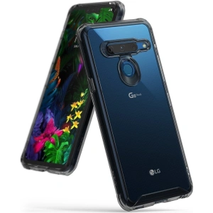 Buy Ringke Fusion LG G8 ThinQ Smoke Black - RGK866SM - {ean13} - Home Screen Store Europe