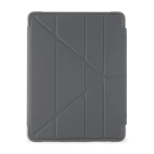 Kup Etui Pipetto Origami No3 Pencil Case Apple iPad 10.2 2019/2020/2021 (7., 8. i 9 generacji) (ciemnoszary) - PIP001GRY - {ean13} - Sklep Home Screen