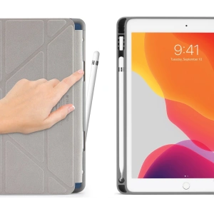 Kup Etui Pipetto Origami No3 Pencil Case Apple iPad 10.2 2019/2020/2021 (7., 8. i 9 generacji) (granatowy) - PIP002NAV - {ean13} - Sklep Home Screen