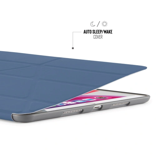 Kup Etui Pipetto Origami No3 Pencil Case Apple iPad 10.2 2019/2020/2021 (7., 8. i 9 generacji) (granatowy) - PIP002NAV - {ean13} - Sklep Home Screen