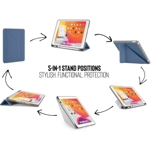 Kup Etui Pipetto Origami No3 Pencil Case Apple iPad 10.2 2019/2020/2021 (7., 8. i 9 generacji) (granatowy) - PIP002NAV - {ean13} - Sklep Home Screen