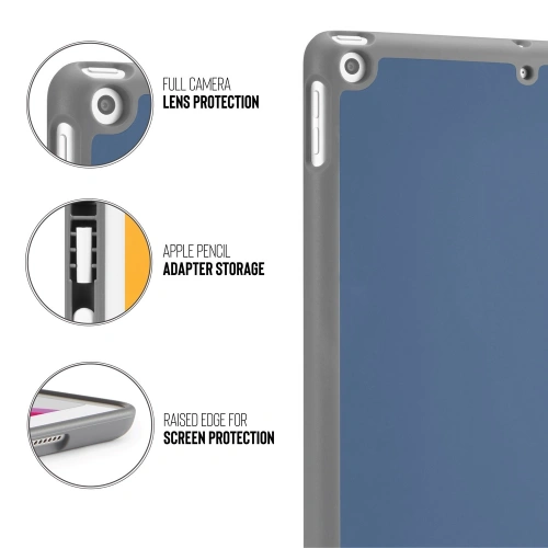 Kup Case Pipetto Origami No3 Stiftetui Apple iPad 10.2 2019/2020/2021 (7., 8. und 9. Generation) (navyblau) - PIP002NAV - {ean13} - Sklep Home Screen