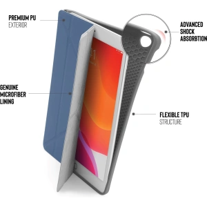 Kup Etui Pipetto Origami No3 Pencil Case Apple iPad 10.2 2019/2020/2021 (7., 8. i 9 generacji) (granatowy) - PIP002NAV - {ean13} - Sklep Home Screen