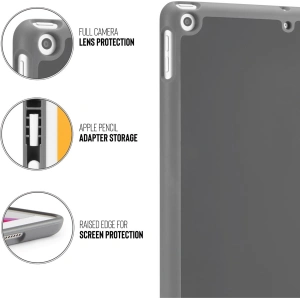 Buy Pipetto Origami No3 Pencil Case Apple iPad 10.2 2019/2020/2021 7, 8, 9 Gen (dark gray) - PIP001GRY - {ean13} - Home Screen Store Europe