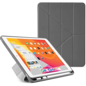 Kup Etui Pipetto Origami No3 Pencil Case Apple iPad 10.2 2019/2020/2021 (7., 8. i 9 generacji) (ciemnoszary) - PIP001GRY - {ean13} - Sklep Home Screen