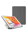 Etui Pipetto Origami No3 Pencil Case Apple iPad 10.2 2019/2020/2021 (7., 8. i 9 generacji) (ciemnoszary)