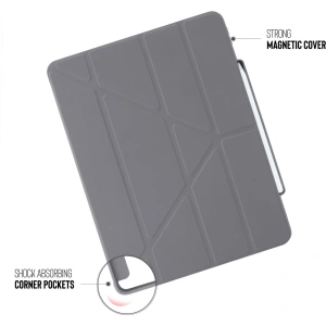 Kup Etui Pipetto Origami No3 Pencil Case Apple iPad Pro 12.9 2020 (4. generacji) (Dark Grey) - PIP003GRY - {ean13} - Sklep Home Screen