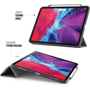 Kup Etui Pipetto Origami No3 Pencil Case Apple iPad Pro 12.9 2020 (4. generacji) (Dark Grey) - PIP003GRY - {ean13} - Sklep Home Screen