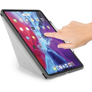 Kup Etui Pipetto Origami No3 Pencil Case Apple iPad Pro 12.9 2020 (4. generacji) (Dark Grey) - PIP003GRY - {ean13} - Sklep Home Screen