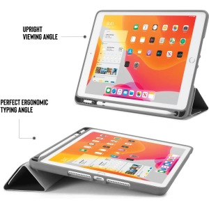 Kup Etui Pipetto Origami No3 Pencil Case Apple iPad 10.2 2019/2020/2021 (7., 8. i 9 generacji) (czarny) - PIP004BLK - {ean13} - Sklep Home Screen